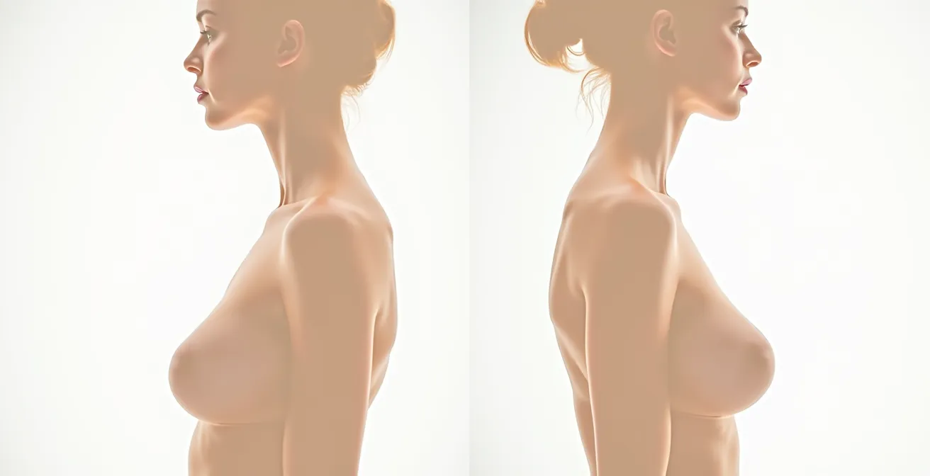 Comparaison visuelle de différents angles de couverture de bonnets sur mannequin